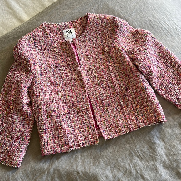 Milly Minis Jackets & Coats Milly Minis Confetti Tweed Jacket